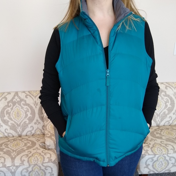 Lands' End Jackets & Blazers - 👌 BOGO Lands' End Puffy Teal Vest